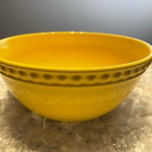 Yellow Serving Bowl